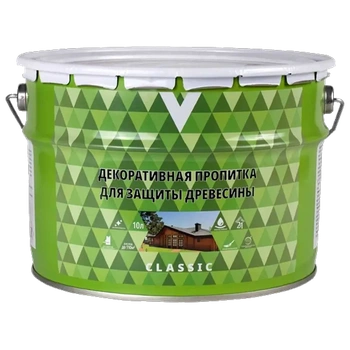Пропитка декоративная "CLASSIC" ВЕНГЕ 10 Л (1) "V"