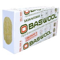 Утеплитель BASWOOL Вент Фасад 80 1200х600х100 мм 3 шт
