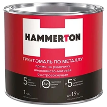 Грунт- Эмаль по ржавчине 3 В 1 "H" синяя 10 КГ (1) 200910