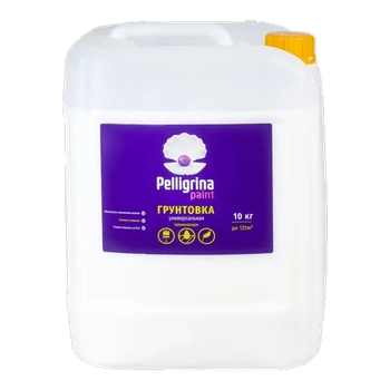 Грунтовка проникающая универсальная 10 КГ (1) "PELLIGRINA PAINT"