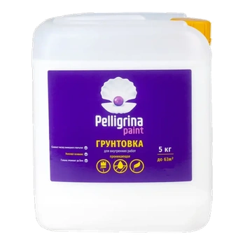 Грунтовка проникающая для внутренних работ  5 КГ (1) "PELLIGRINA PAINT"