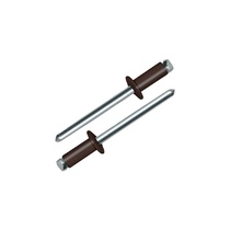 Заклепка вытяжная 4,8х8 RAL 8017 - шоколад