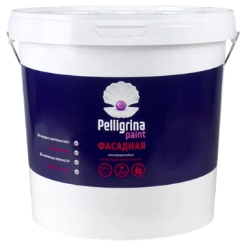 Краска акрил. фасадная белоснежная 25 КГ (1) "PELLIGRINA PAINT"