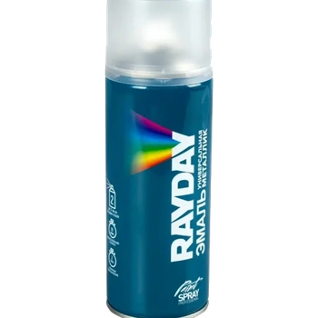 Краска аэрозоль металлик золото антик 520 мл (1/12) "RAYDAY" RD-021