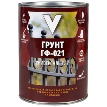 Грунт ГФ-021 серый 1,8 КГ (1/6) "V"