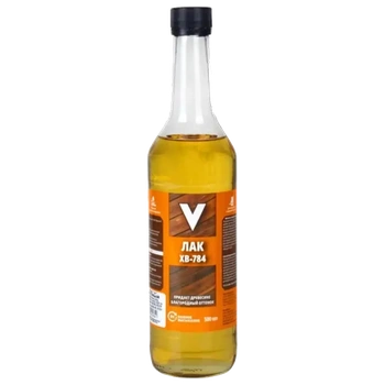 Лак ХВ-784 бесцветный 0,5 Л (12) "V"